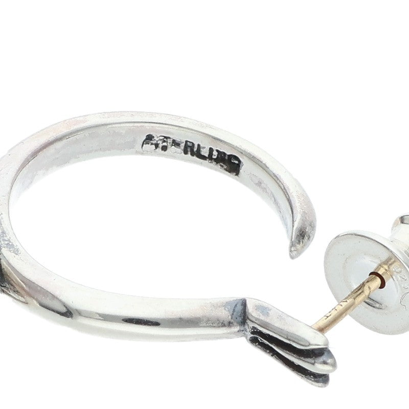 Chrome Hearts #5 Dagger Hoop Silver Earring