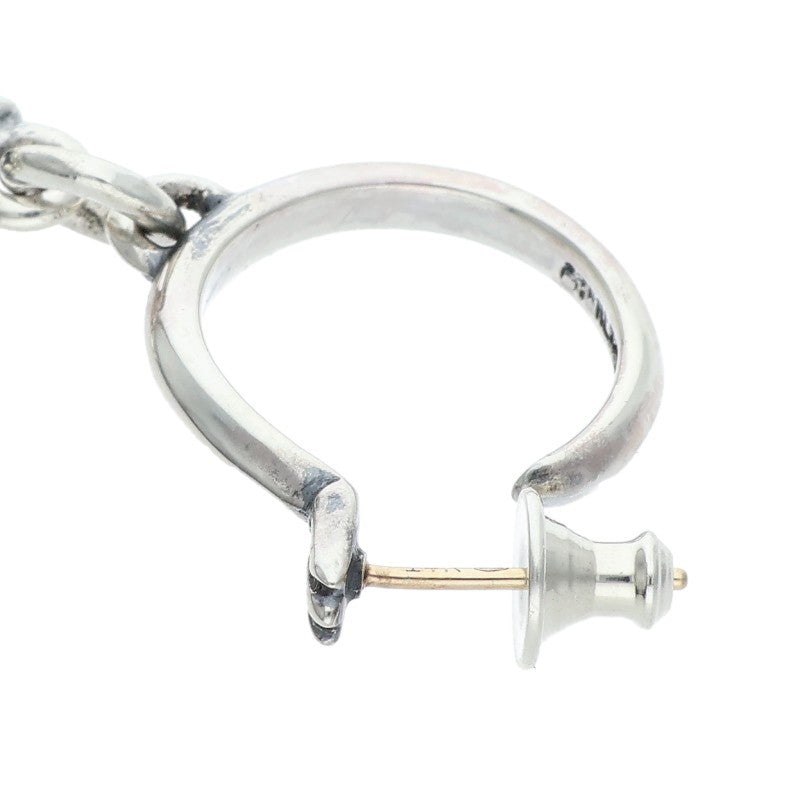Chrome Hearts #5 Dagger Hoop Silver Earring