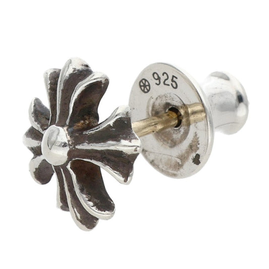 Chrome Hearts #2 CH Plus Stud Silver Earring Size ONE SIZE