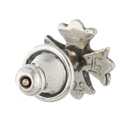 Chrome Hearts #2 CH Plus Stud Silver Earring Size ONE SIZE