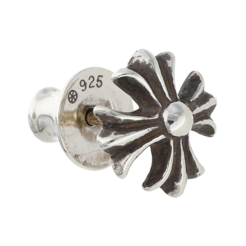 Chrome Hearts #2 CH Plus Stud Silver Earring Size ONE SIZE