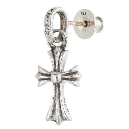 Chrome Hearts Baby Fat Drop Silver Earring Size ONE SIZE