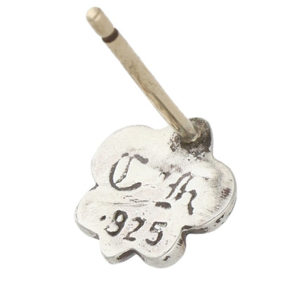 Chrome Hearts BS Fleur Stud Silver Earring