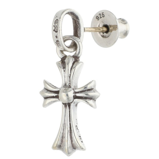 Chrome Hearts Baby Fat Drop Silver Earring Size ONE SIZE