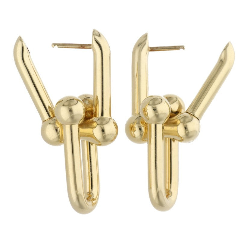 TIFFANY&Co. HardWear 18K Yellow Gold Earring Size LARGE