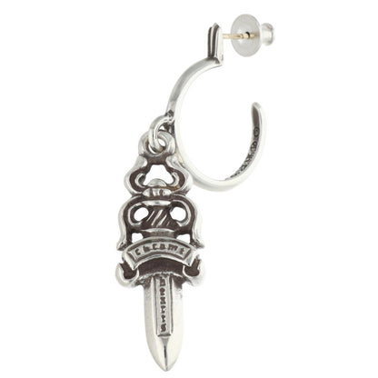 Chrome Hearts 925 Silver No. 5 Dagger Hoop Size ONE SIZE