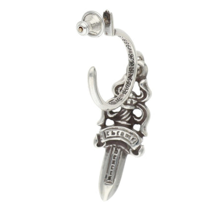 Chrome Hearts 925 Silver No. 5 Dagger Hoop Size ONE SIZE