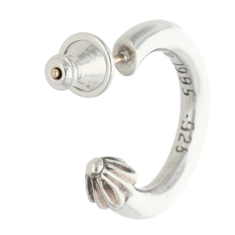 Chrome Hearts HOOP PLAIN Silver Earring Size ONE SIZE