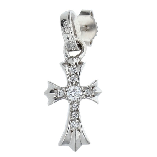 Chrome Hearts 18K Baby Fat Pave Diamond White Size ONE SIZE