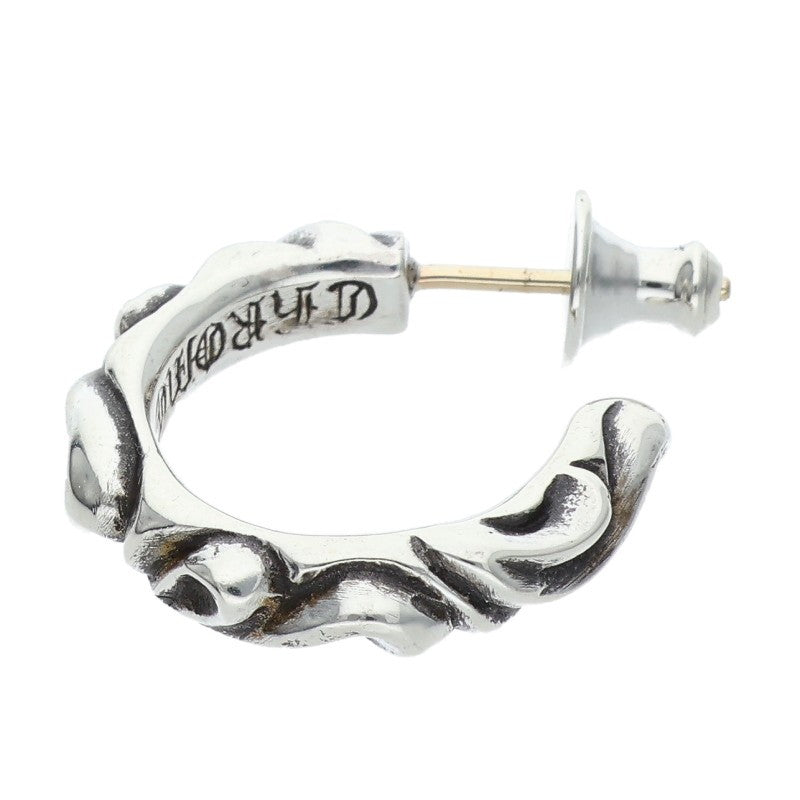 Chrome Hearts Scroll Hoop Silver Single Size ONE SIZE
