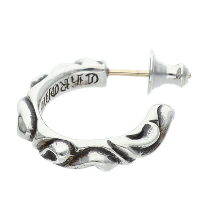 Chrome Hearts Scroll Hoop Silver Single Size ONE SIZE