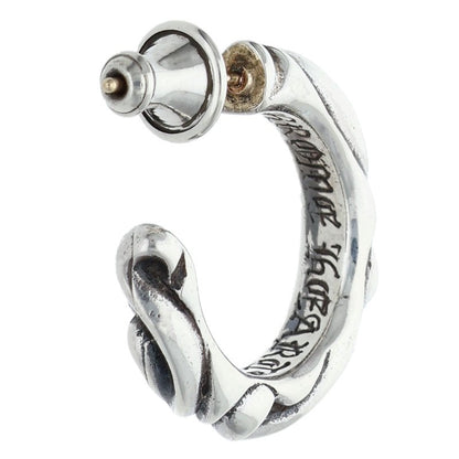 Chrome Hearts Scroll Hoop Silver Single Size ONE SIZE