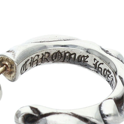 Chrome Hearts Scroll Hoop Silver Single Size ONE SIZE