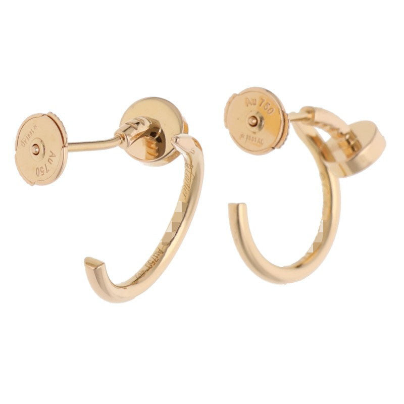 Cartier Juste un Clou SM K18YG Earrings Size ONE SIZE