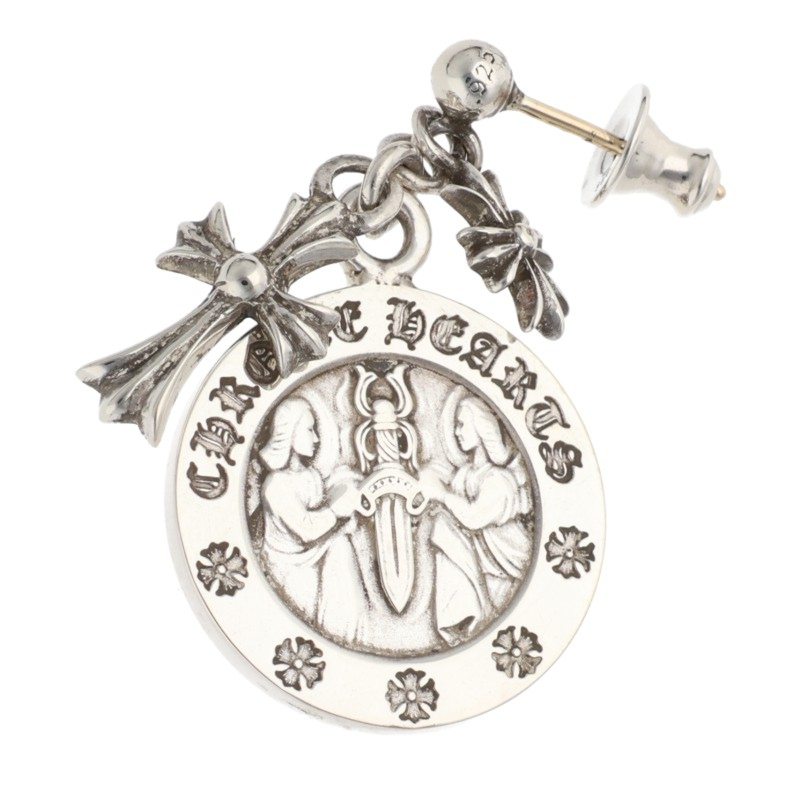Chrome Hearts Silver Angel Single Earring Size ONE SIZE
