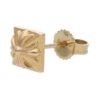 Chrome Hearts 22K Pyramid Stud Gold Single Size ONE SIZE