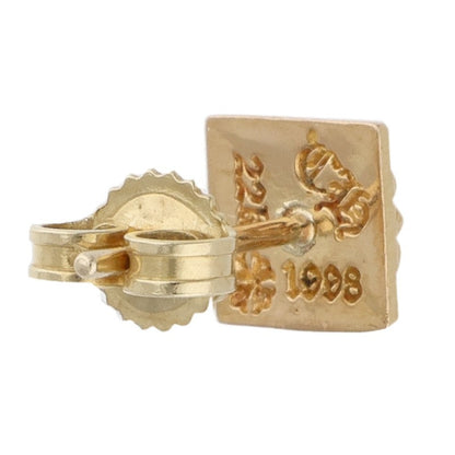 Chrome Hearts 22K Pyramid Stud Gold Single Size ONE SIZE