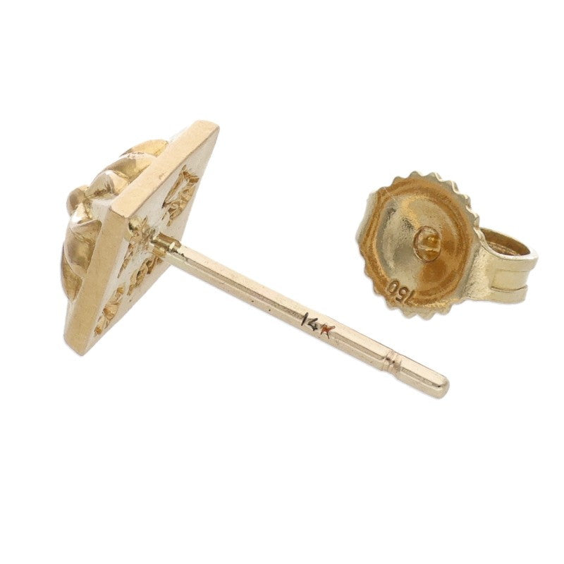 Chrome Hearts 22K Pyramid Stud Gold Single Size ONE SIZE