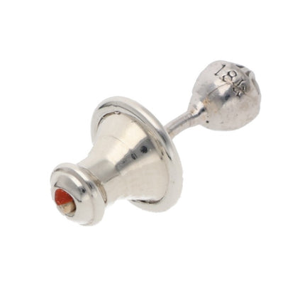 Chrome Hearts 18K Mini Cross Ball Stud WG Size ONE SIZE