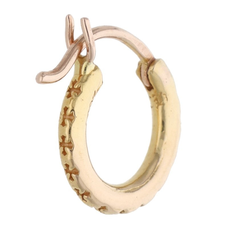 Chrome Hearts 22K ER TFL Gold Stud Earring Size ONE SIZE
