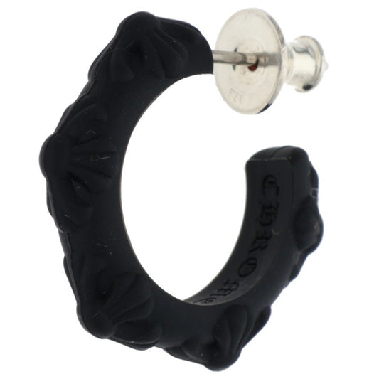 Chrome Hearts Rubber Cross Band Hoop Earring Size ONE SIZE