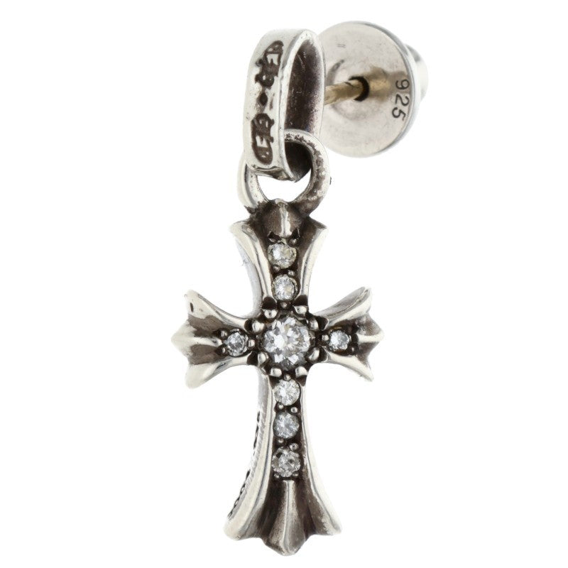 Chrome Hearts Baby Fat PAVE Silver Earring Size ONE SIZE