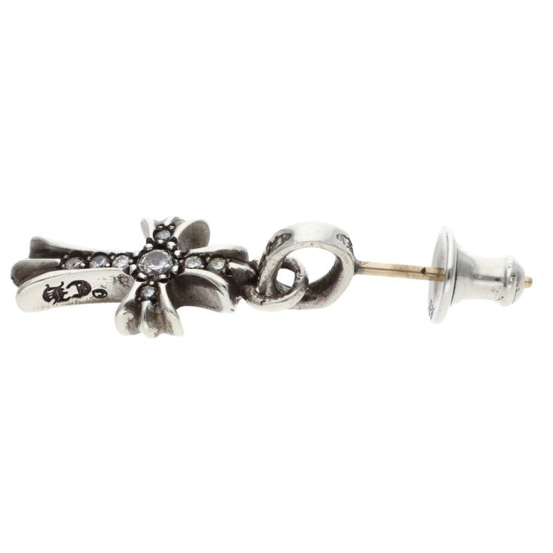 Chrome Hearts Baby Fat PAVE Silver Earring Size ONE SIZE