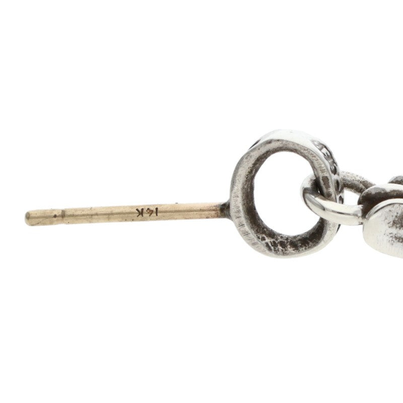 Chrome Hearts Baby Fat Drop 925 Silver Earring Size ONE SIZE