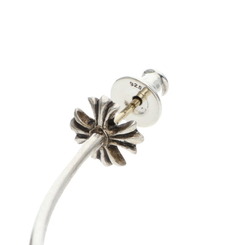 Chrome Hearts CH Plus Hoop 925 Silver Earring Size ONE SIZE