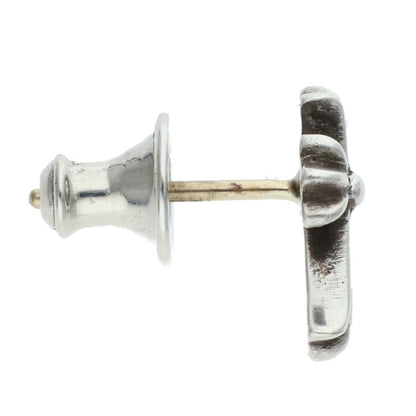 Chrome Hearts CH Cross Fat Stud Silver Earring Size ONE SIZE