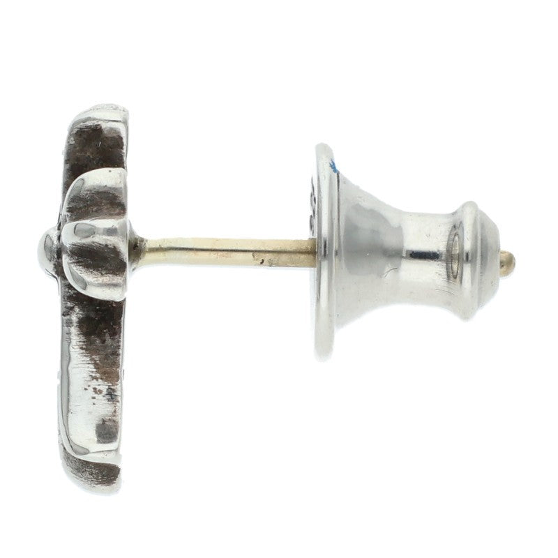 Chrome Hearts CH Cross Fat Stud Silver Earring Size ONE SIZE