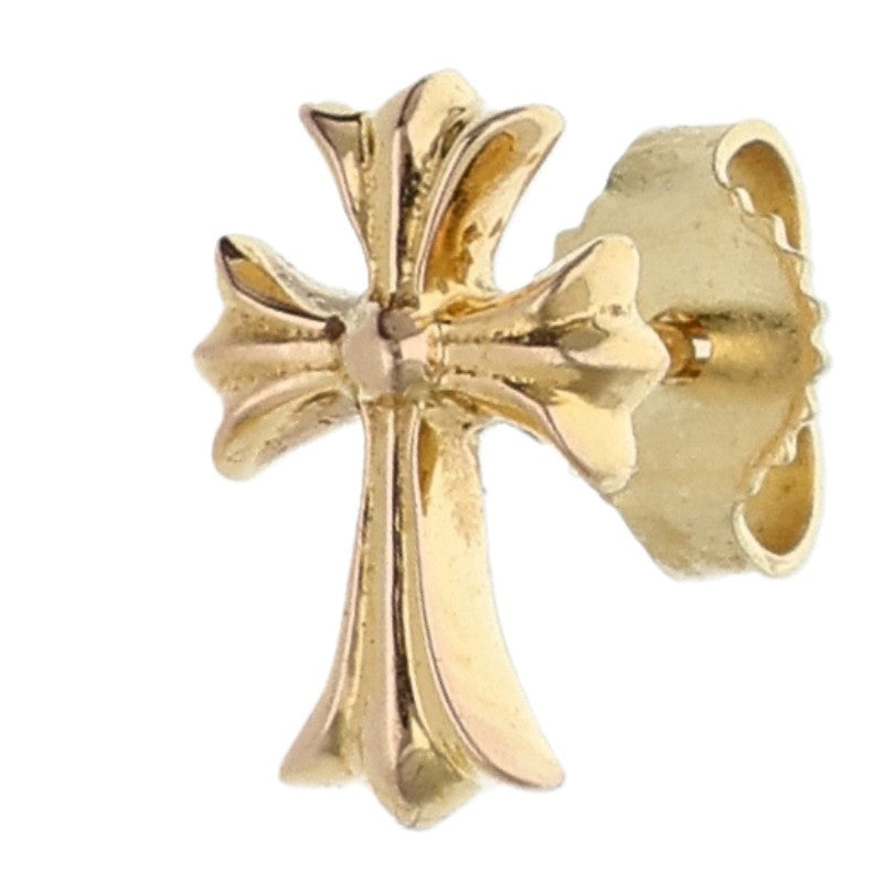 Chrome Hearts 22K CH Cross Fat Gold Earring Size ONE SIZE
