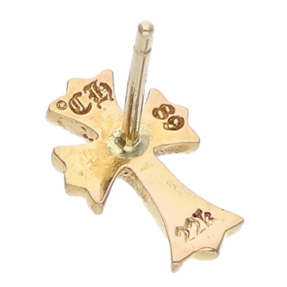 Chrome Hearts 22K CH Cross Fat Gold Earring Size ONE SIZE