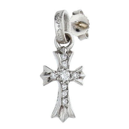 Chrome Hearts 18K Baby Fat Diamond Earring Size ONE SIZE