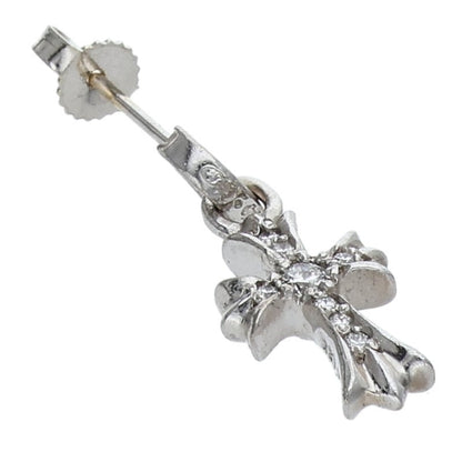 Chrome Hearts 18K Baby Fat Diamond Earring Size ONE SIZE