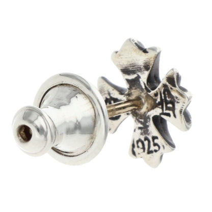 Chrome Hearts No2 CH Plus Stud Silver Earring Size ONE SIZE