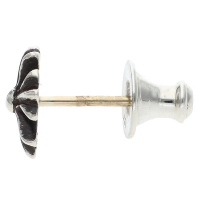 Chrome Hearts No2 CH Plus Stud Silver Earring Size ONE SIZE