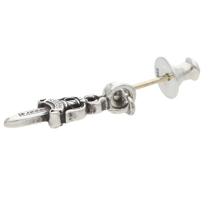 Chrome Hearts Stack Dagger Drop Silver Earring Size ONE SIZE