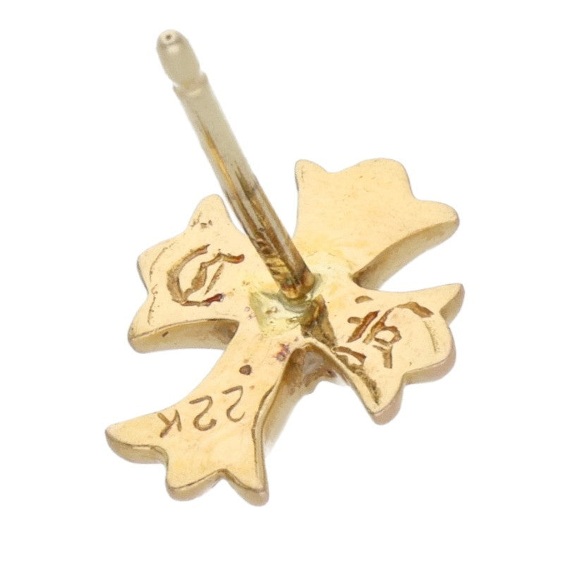 Chrome Hearts 22K CH Cross Diamond Earring Size ONE SIZE