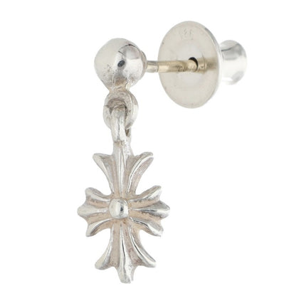 Chrome Hearts Tiny E CH Plus Silver Earring Size ONE SIZE