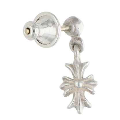 Chrome Hearts Tiny E CH Plus Silver Earring Size ONE SIZE