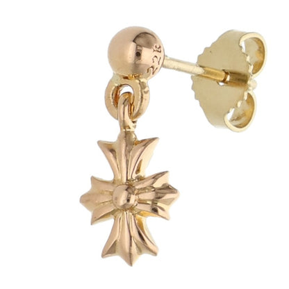 Chrome Hearts 22K Tiny E CH Plus Gold Earring Size ONE SIZE