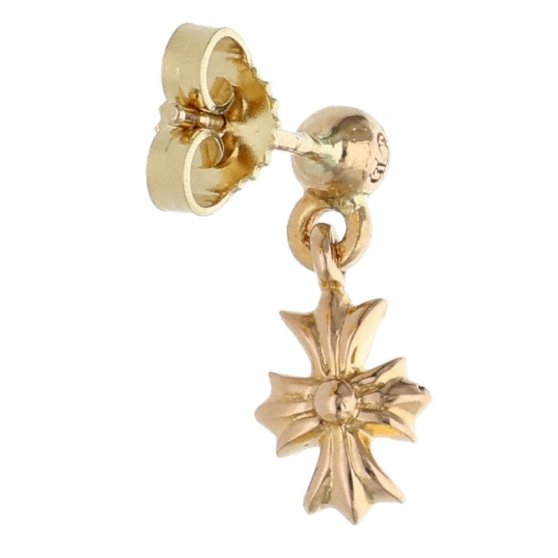 Chrome Hearts 22K Tiny E CH Plus Gold Earring Size ONE SIZE