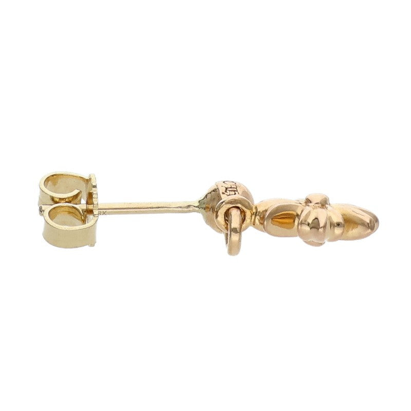 Chrome Hearts 22K Tiny E CH Plus Gold Earring Size ONE SIZE