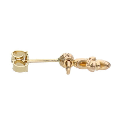 Chrome Hearts 22K Tiny E CH Plus Gold Earring Size ONE SIZE