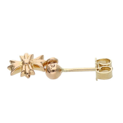Chrome Hearts 22K Tiny E CH Plus Gold Earring Size ONE SIZE