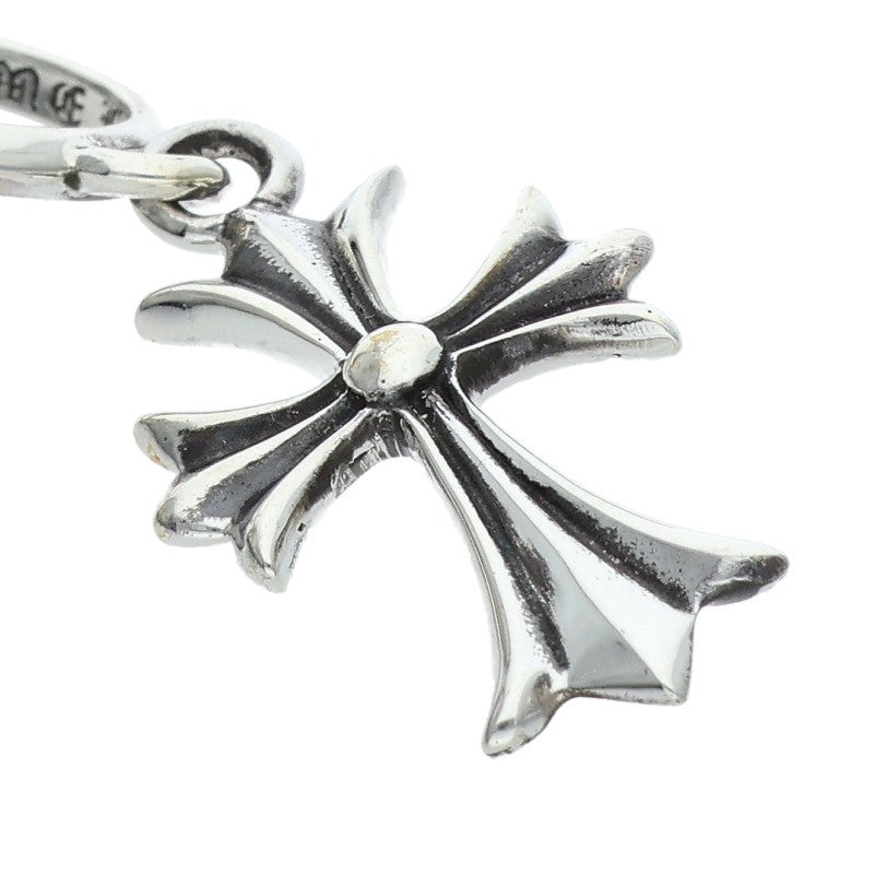 Chrome Hearts Tiny CH Cross Silver Earring Size ONE SIZE