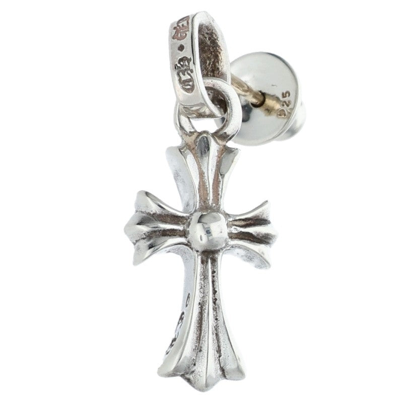 Chrome Hearts Baby Fat Drop Silver Earring Size ONE SIZE