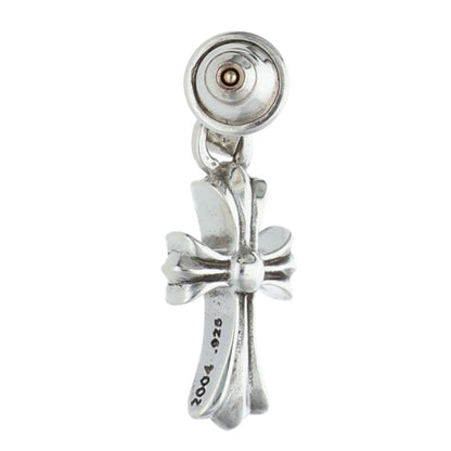 Chrome Hearts Baby Fat Drop Silver Earring Size ONE SIZE