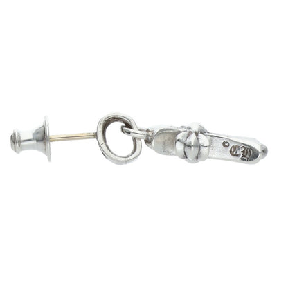 Chrome Hearts Baby Fat Drop Silver Earring Size ONE SIZE